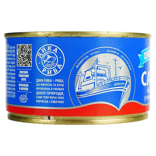 Сазан Аквамарин обсмажений в томатному соусі 230 г (712817) - фото 3