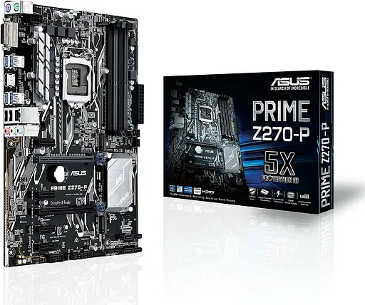 Материнская плата ASUS Prime Z270-P (Prime Z270-P) (Socket 1151, Intel Z270, ATX) Б/у - фото 6