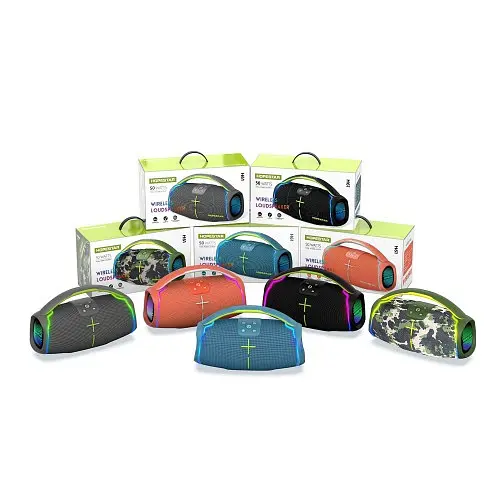 Колонка bluetooth Hopestar H61 армійський зелений - фото 2