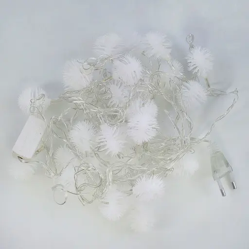 Гирлянда светодиодная Шарики С 23452, 5 м, 28 лампочек, мультиколор - фото 3