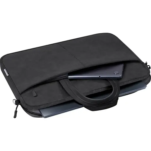 Сумка для ноутбука Defender 15.6ъ Solid, Black, экокожа, 410х310х40 мм (26091) (26091_DEFENDER) - фото 7