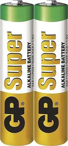 Батарейка GP 24A-S2 R06 AA 2 лужний набір 2 штуки (блістер) - фото 3