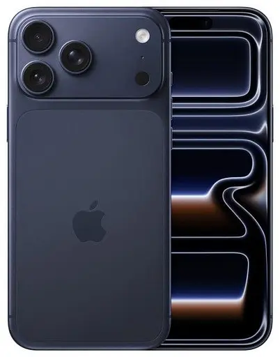 Смартфон Apple iPhone 17 Pro Max 1TB e-SIM Deep Blue - фото 1