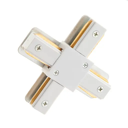 Конектор для накладної шини однофазний Imperium Light Light House 2 X-подібний (041034.01.01) - фото 1