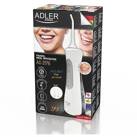 Ирригатор Adler AD 2176 на USB дорожный аккумуляторный - фото 7
