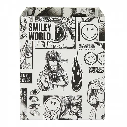 Стакан для письмового приладдя Yes Smiley World картон (708868) - фото 1