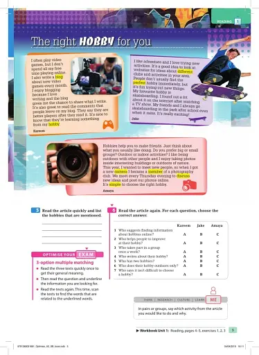 Optimise A2 Student's Book Pack (Updated for the New Exam) - фото 3