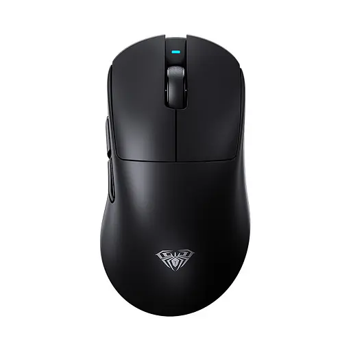 Игровая беспроводная мышка Aula V9 Pro+ / Сенсор PAW3395 / Три режима подключения / Black - фото 1