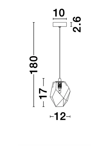 Підвісний світильник Nova Luce ICE 9160231 - фото 7