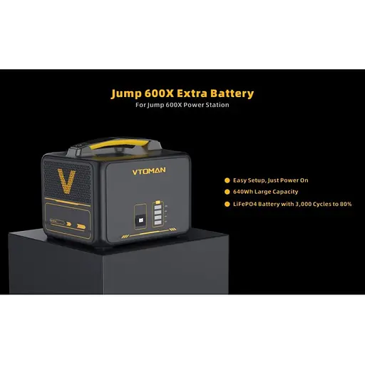 Батарея к зарядной станции Vtoman серии Jump 600X PB-23 640 Вт/ч - фото 5