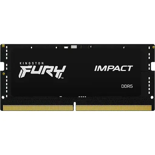Устройство для ноутбуков Kingston Fury 16 GB SO-DIMM DDR5 4800 MHz Impact (KF548S38IB-16) - фото 2