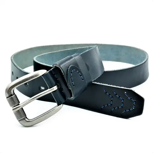 Ремінь шкіряний Weatro чоловічий 110-130х4 см acs0014009 - фото 2