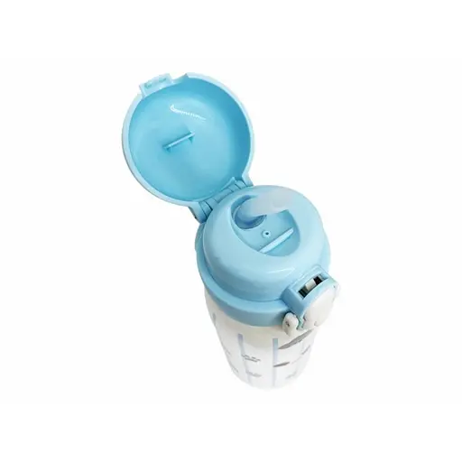 Дитячий термос-поїлка Mega Zayka MGZ-0334(Blue) блакитний, 350 мл - фото 6