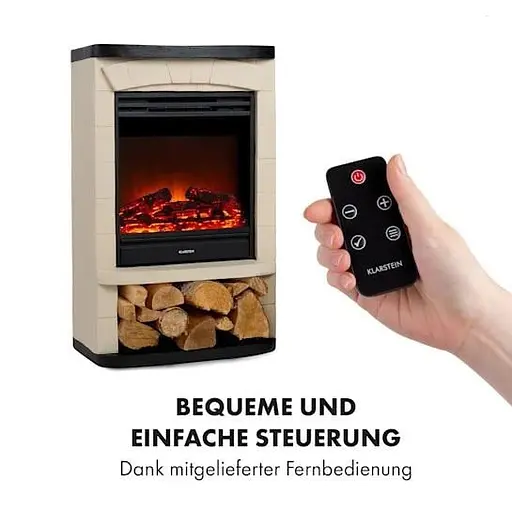 Електричний камін Klarstein Carinthia 1800Вт, до 36 м² (10035316) - фото 2