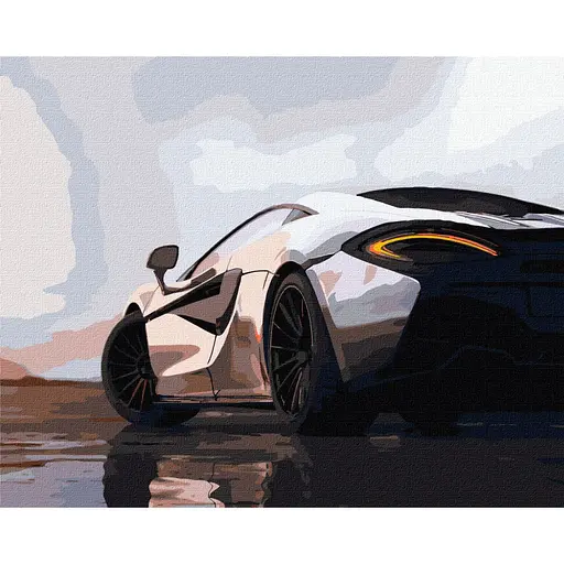 Картина за номерами "Сталева мрія" Ideyka KHO2522 40х50 см