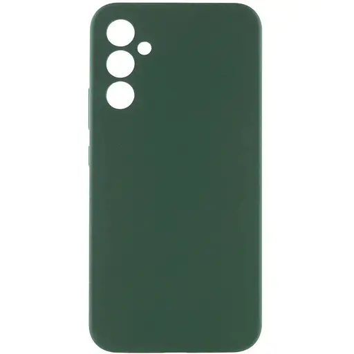 Чехол Lakshmi Silicone Cover Full Camera (AAA) для Samsung Galaxy S24 Зеленый / Cyprus Green