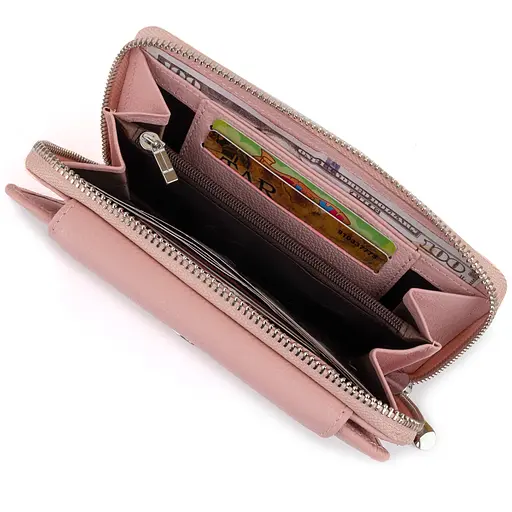 Кожаный женский кошелек ST Leather 19х9.5х2.5 см acs0015404 - фото 4