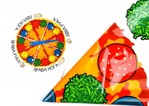 Настольная игра JoyBand Твистер Пицца (Pizza Twist) (укр.) (17800) - фото 3