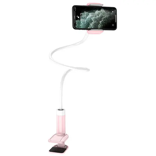 Тримач настільний Hoco PH23 Balu Pink white