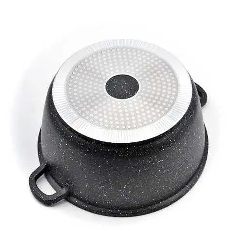 Набір каструль з кришками та сковородою Benson BN-329, 10 предметів - фото 3