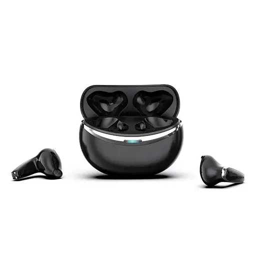 Бездротові Bluetooth навушники-вкладиші TWS BX18 з шумозаглушенням Чорні - фото 5