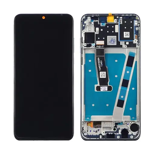Дисплей для Huawei P30 Lite/Nova 4e 2019 с черным тачскрином и корпусной рамкой - фото 1