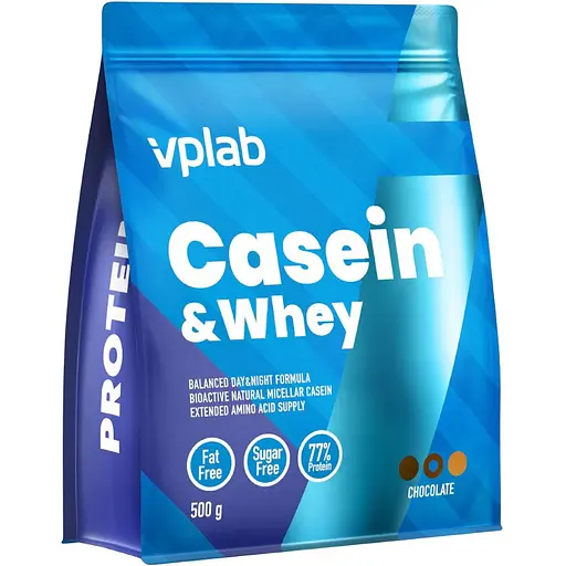 Протеиновая смесь VPLab Casein & Whey Chocolate 500 г
