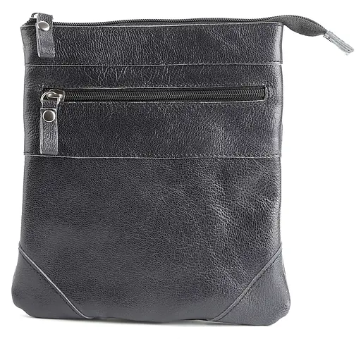 Кожаная мужская сумка SHVIGEL 17х21х1 см sum0015045 - фото 2