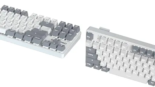 Клавіатура GamePro Genesis Metallic 87% Red switches (MK110W) - фото 4