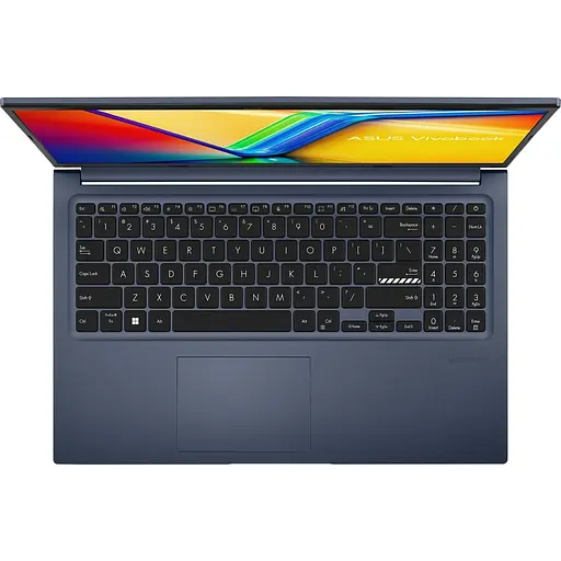 Ноутбук ASUS Vivobook 15, 15.6" Full HD, Intel Core i9 13900H pana la 5.4 GHz, 16 GB RAM DDR4, 1 TB SSD, Intel Iris X графікою, Windows 11 Home, Quiet синій 1 TB - фото 4