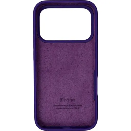 Чехол Silicone Case для Apple iPhone 17 Pro Max Amethyst AA [145097] - фото 2