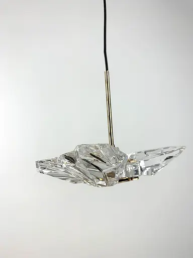 Кришталевий світлодіодний підвіс | Арт. H 008/1 GD | Line F - фото 7