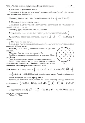 Математика. Алгебра та початки аналізу : ЗНО та НМТ: Комплексне видання. Ч. І. ЗНО та НМТ 2025 - фото 6