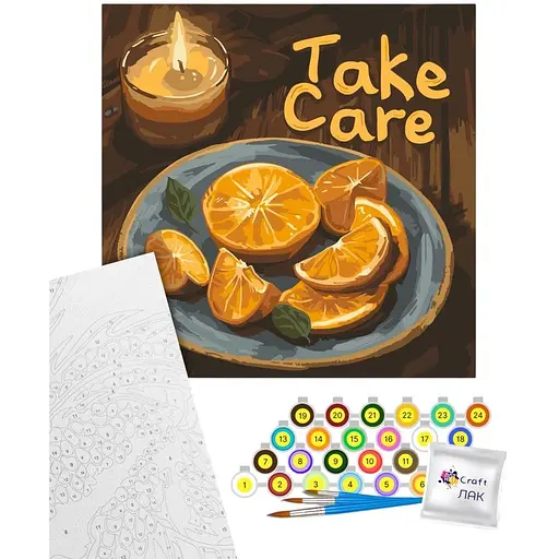 Картина за номерами Art Craft Смак турботи 40х40 см (12518-AC) - фото 1