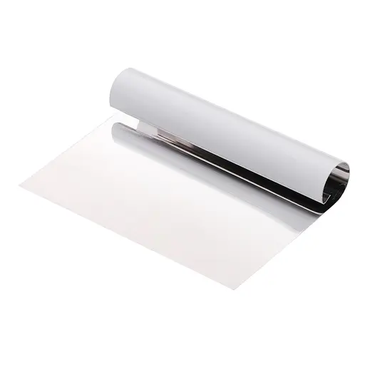 Шпатель різак для тіста, шкребок з нержавіючої сталі, дільник кулінарний тіста 10 см (малий), Master Class Сірий 83223 - фото 2