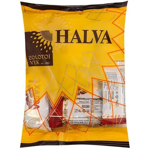 Халва соняшникова Zolotoi Vek з арахісом 300 г (719532)