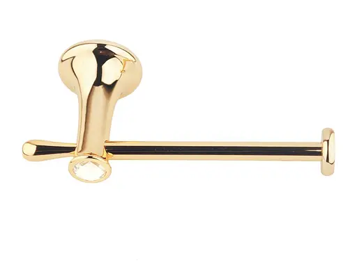 Тримач для туалетного паперу Kugu Bavaria 312G Золотий - фото 3