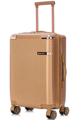 Валіза Semi Line 20" (S) Gold (T5663-3) (DAS302640) - фото 1