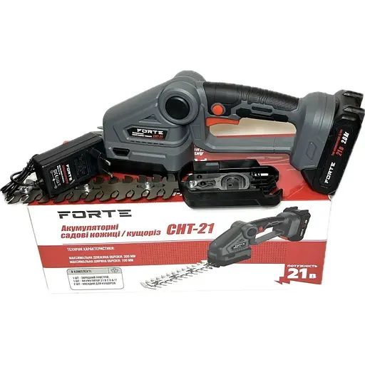 Кущоріз-ножиці акумуляторний Forte CHT-21 (148241) - фото 14