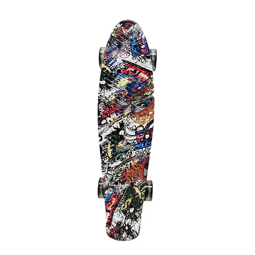 Скейт "Пенні борд" Bambi SC20602 колеса PU зі світлом, 56 см Вид 6 - фото 1