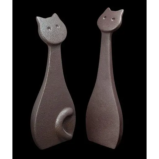 Статуетка Linea Sette Ceramiche N700/B Кіт 34 см, темно-сіра - фото 3