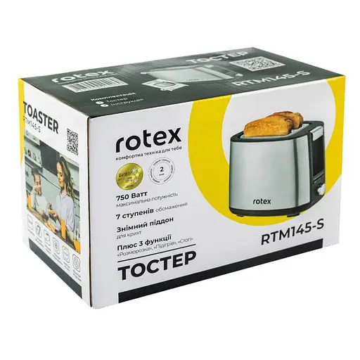 Тостер Rotex RTM145-S - фото 4