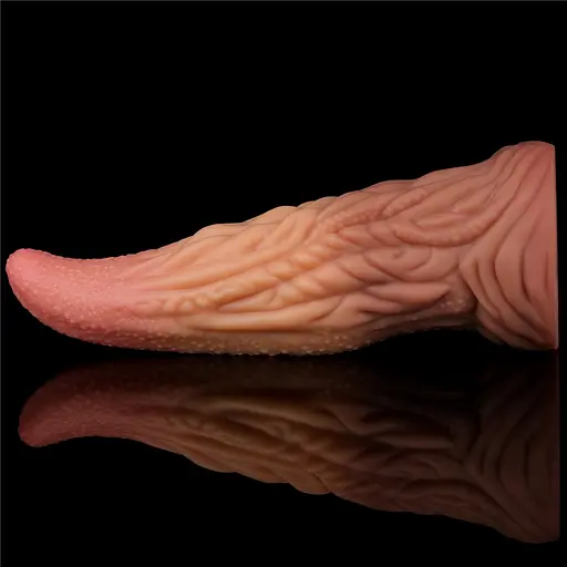 Фаллоимитатор Dual-Layered Silicone 10'' Nature Cock 25 см коричневый - фото 7