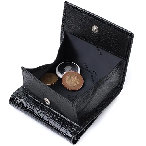 Жіночий шкіряний гаманець ST Leather 10х9х1.5 см acs0029404 - фото 8