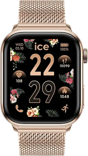 Смарт-часы Ice-Watch ICE smart 3.0 rectangular 1.78 Rose-Gold Milanese 024304