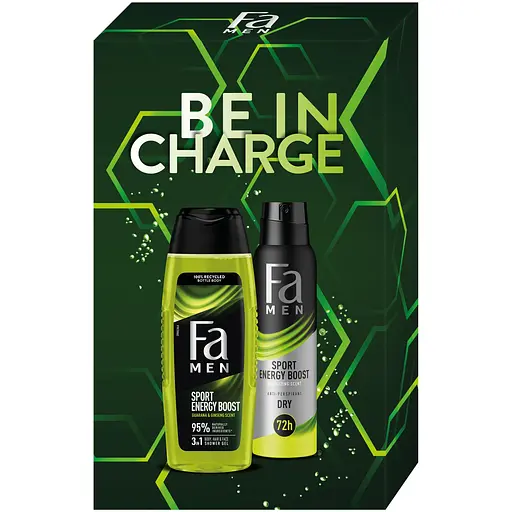 Уценка. Набор Fa Men Energy Boost. Be In Charge Гель для душа 250 мл + Антиперспирант-ролик 50 мл - фото 2
