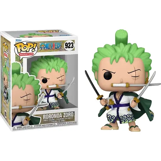 Фігурка Funko Pop One Piece Roronoa Zoro Ван Пис Ророноа Зоро 10 см ОР 923