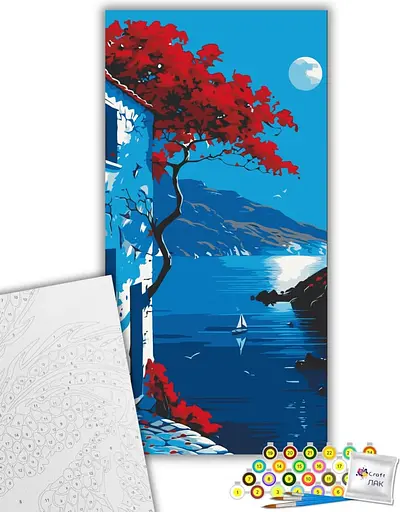 Набір для розпису ArtCraft Вечірня затока 40 x 80 см (11569-AC) - фото 2