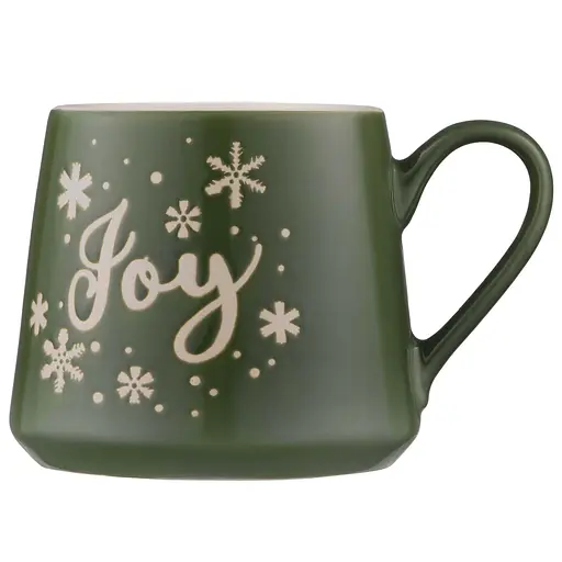 Чашка Ardesto Christmas New Year's кераміка 420 мл зелена (AR3088)