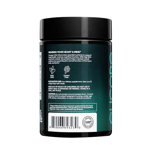 Омега-3 Elicore Labs Premium Omega 3 Fish Oil, 60 гелевых капсул - фото 2